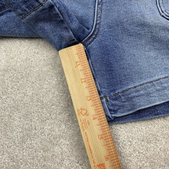 Judy Blue High Waist Womens Large Blue Stretch Denim Jogger Shorts - Picture 14 of 15